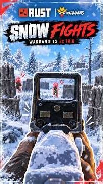 Snow Fights :) ❄️ | Rust #shorts #gaming #rust #rustgame #playrust #warbandits