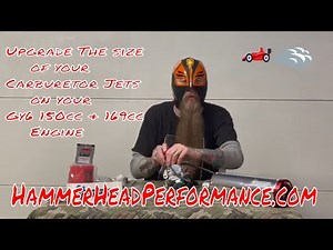 Carburetor Jet Upgrade for GY6 150cc & 169cc Engines