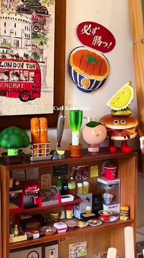 mini cute room tour♡︎♡︎♡︎ #cuteroom #roomtour #roomdecor #smallroom #cutetoy #foryou #fypシ