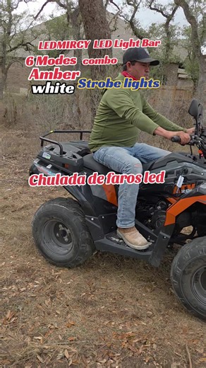 LEDMIRCY LED Light Bar Combo: Features and Modes