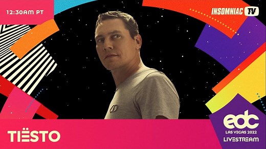 百大DJ Tiesto Live - EDC Las Vegas 2022