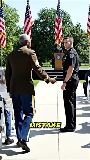 Security Blocks Elderly Man From VIP Memorial — Then the Crowd Learns Who He Really Is