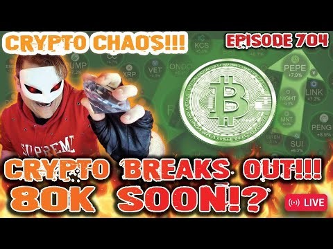 CRYPTO CHAOS!! 74K BITCOIN!! IRAN WAR BLOCKADE?! ETFS!! STRC!! BTC BREAK OUT!!! [Episode 704]