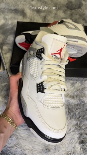 An absolute holy grail. Air Jordan 4 "White Cement". Rate these 1-10! 👇