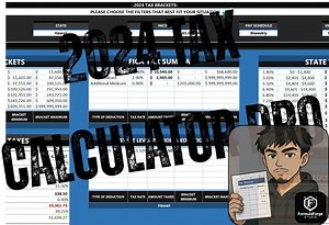2024 Tax Calculator PRO - Etsy