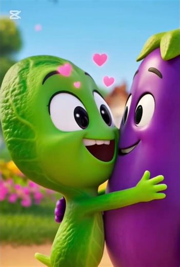 Potato Crying Alone with Bhindi’s Spirit – Emotional 3D Scene 🥔👻
