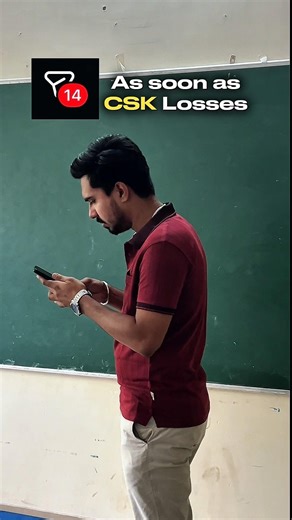 POV: Walking Peacefully… Then CSK Lost 😭💀 | Funny IPL Meme