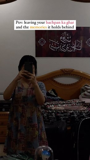 Imaan on Instagram: "We have spent 15 years in this house, creating countless memories along the way. Moving to a new city is never easy—leaving behind familiar faces, childhood memories, and all the little things that have become a part of our daily lives. Though it was very tough, but we did it and now are ready to embrace new beginnings. Let's see where this journey takes us. Indeed Allah is the best planner! And leaving all the things on him🤍 31.08.2024 Shifting | Childhood Home | Ba