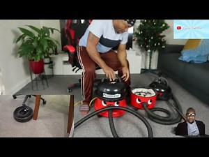 Numatic International Henry Hoover HVR 200 With Broken leg Demonstration