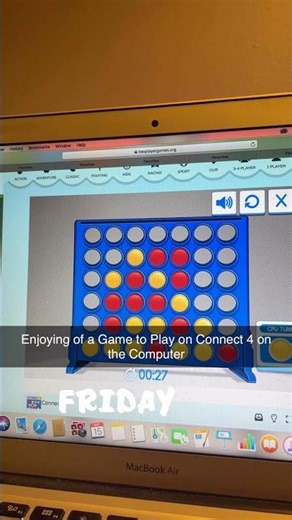 Enjoying of a Game to Play on Connect 4 on the Computer
