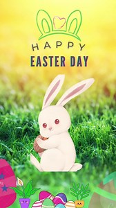 Happy Easter Day Card - Etsy