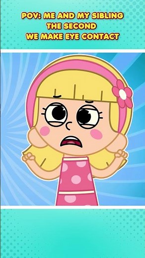 POV - You can't stop making funny faces #shorts #funnyfaces #kidsvideos