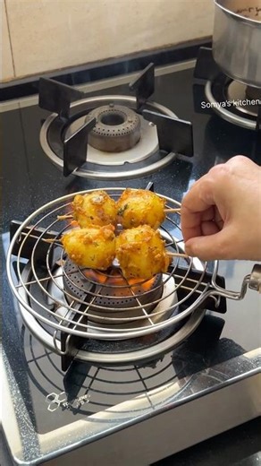 Tandoori aloo recipe simple and easy #shortsvideo #alootikka
