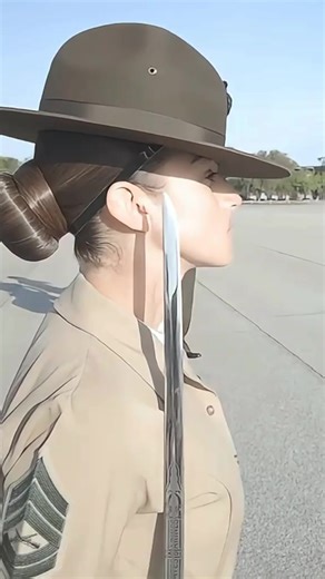 Female Marine Recruits at Parris Island in drill competition. Rah #vetradiosyndicate #marines #usmc #bootcamp #mcrdparrisisland #drillinstructor | Vet Radio Syndicate