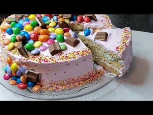 Gâteau d'anniversaire 🎂simple rapide et facile à faire /birthday cake
