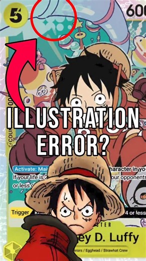 Paulbasaur on Instagram: "Disclaimer: This video is merely to educate and not financial advice. Did you know this was Bandai's first Illustration Error? Before OP07 was going to be released in Japan, Bandai made an announcement in regards to these two Illustration errors. This fix was suppose to be resolved before the English release but it seemed to have carried over and then later resolved in PRB02 English release. Do you have both Luffy's? #onepiecetcg #onepiecetradingcardgame #onepiecetcgcom