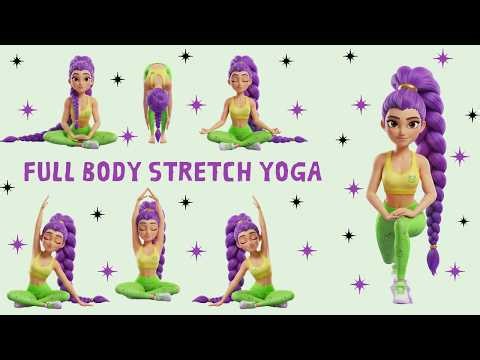Full Body Stretch Yoga for Girls | Gentle 10 Minute Yoga