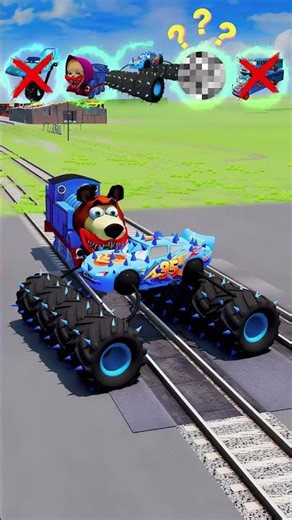 Crazy Car Crash Cartoon 🚗💥 | Funny Kids Animation #cartoon #funny #kidscartoon