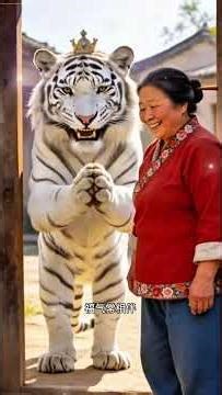 #民间故事#大白虎抢亲