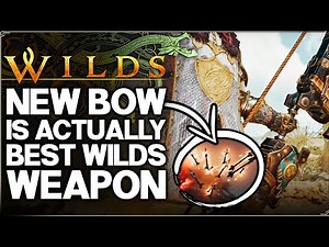 Monster Hunter Wilds - New Best Bow Gameplay - All POWERFUL New Attacks, Combos & Secrets Breakdown!