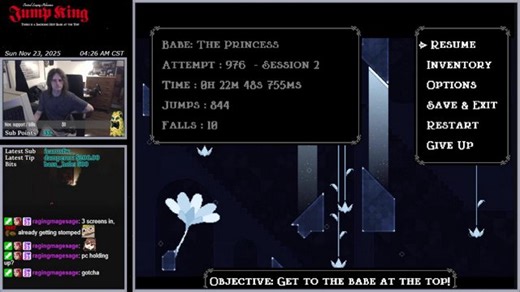 Various games: Jump King (Babe the Princess), Alien Soldier, Xevious 3D, etc....