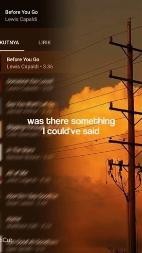 before u go - Lewis Capaldi