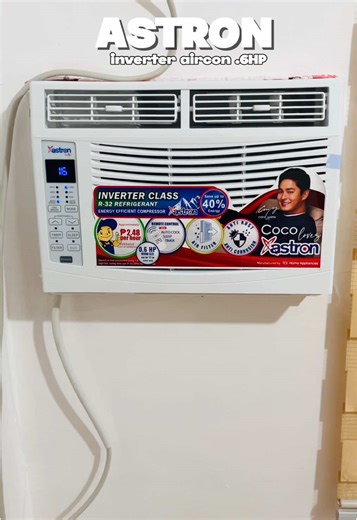 Astron Inverter Aircon 0.6HP with Remote Control