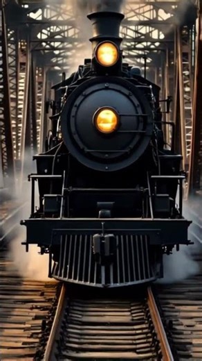 Steam locomotive in operation