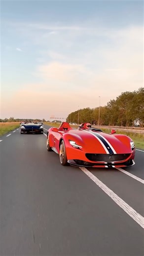 Ferrari Icona Series | Seeing one Ferrari Monza on the road is rare. Seeing three out of 499 racing through the streets? Never going to happen again! 🤯 📸... | Instagram