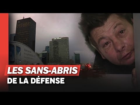 Depuis 10 ans il dort dans le parking de la Défense