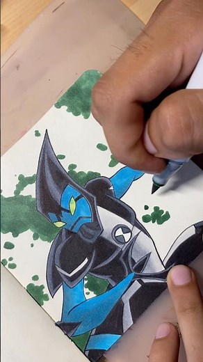 Drawing XLR8 from Ben 10