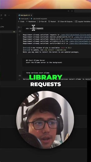 Install Python Requests and Run Ollama Simple LLM Setup! #artificialintelligence #fyi #ai #ollama