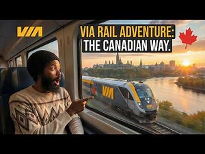 VIA Rail Canada 🇨🇦Toronto to Ottawa full Scenic train experience (Economy Class)