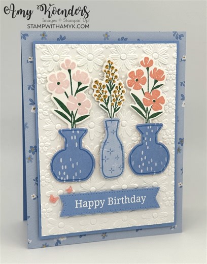 Stampin’ Up! Garden Gatherings Birthday Card With Video Tutorial
