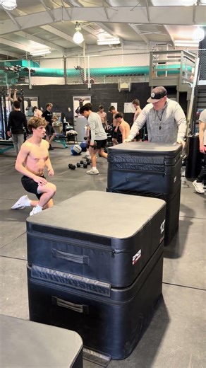Jump from Knees + Box Jump
