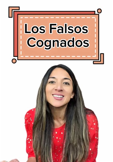 ⚠️ Los Falsos Cognados ⚠️ Some words look familiar but have totally different meanings! Don’t let false cognates confuse you. Stay tuned for common mix-ups! #SpanishMistakes #FalseCognates #LearnSpanish