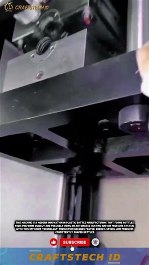 Automatic Plastic Bottle Forming Machine – Efficient, Precise, and Production-Friendly! #tech