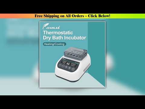 JOANLAB Portable Mini Thermostatic Dry Bath Incubator Lab Heater With Heating Block For