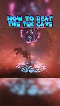 👊How to Beat the Tek Cave in ARK Survival Ascended #ark #arksurvivalascended #arksurvival #tekcave