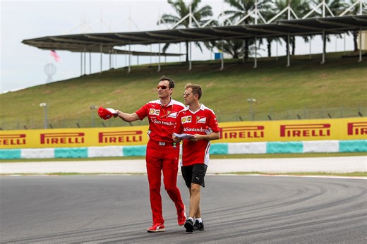 What Vettel said about Adami as Hamilton’s Ferrari engineer is set to be confirmed
