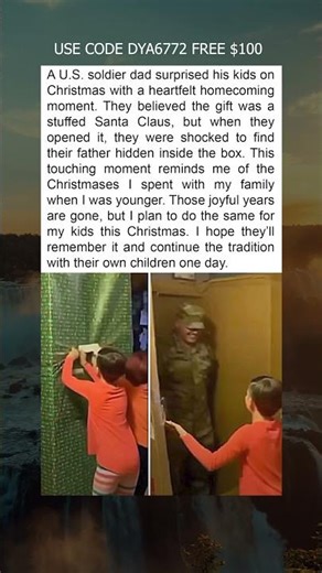 They Thought It Was Santa — It Was Dad