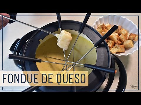 Como hacer Fondue de Queso. Receta Tradicional y Fácil.
