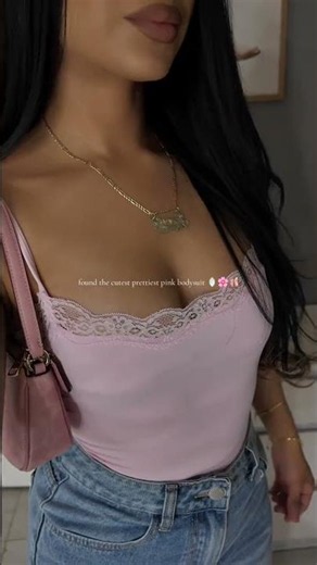 Found the absolute prettiest pink lace bodysuit...