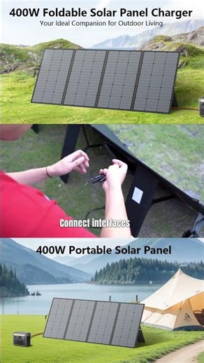 MHPOWOS 400W Foldable Solar Panel 51 review #solarpanel #camping #solarpower#gift #outdoorpower