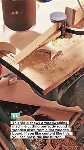 Automatic Wooden Disc Cutting Machine – Smart Woodworking Production Process