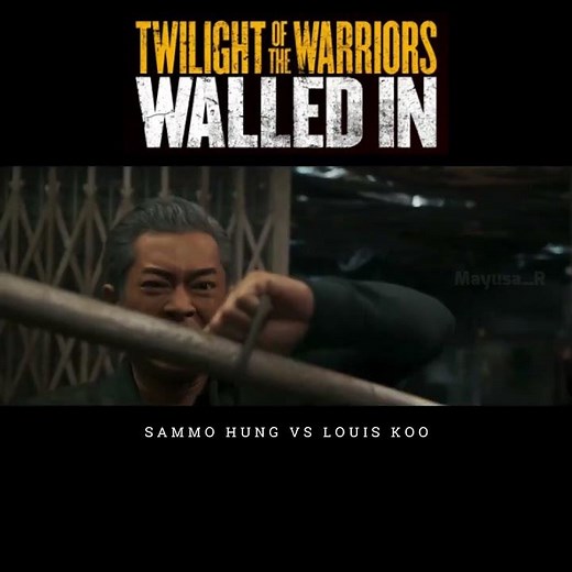 SAMMO HUNG VS LOUIS KOO || TWILIGHT OF THE WARRIOR: WALLED IN #film #movie #movies #action