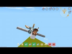 Hướng dẫn chế tạo máy bay trong mini world