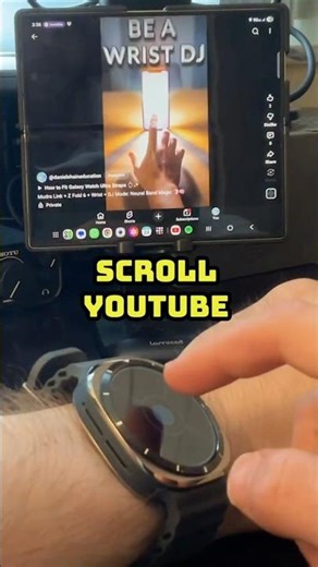Swipe to Control YouTube on Your Wrist! ⌚️📺