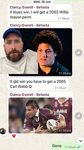 An Origin bet of note 🤝 | Hello Sport