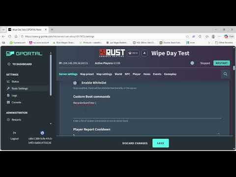 Rust Console Edition How to setup fast Recycler